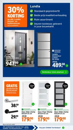 GAMMA folder - Voorbeeld van een folder van GAMMA, geldig van 13.04.2026 | Pagina: 34 | Producten: Vloeren
