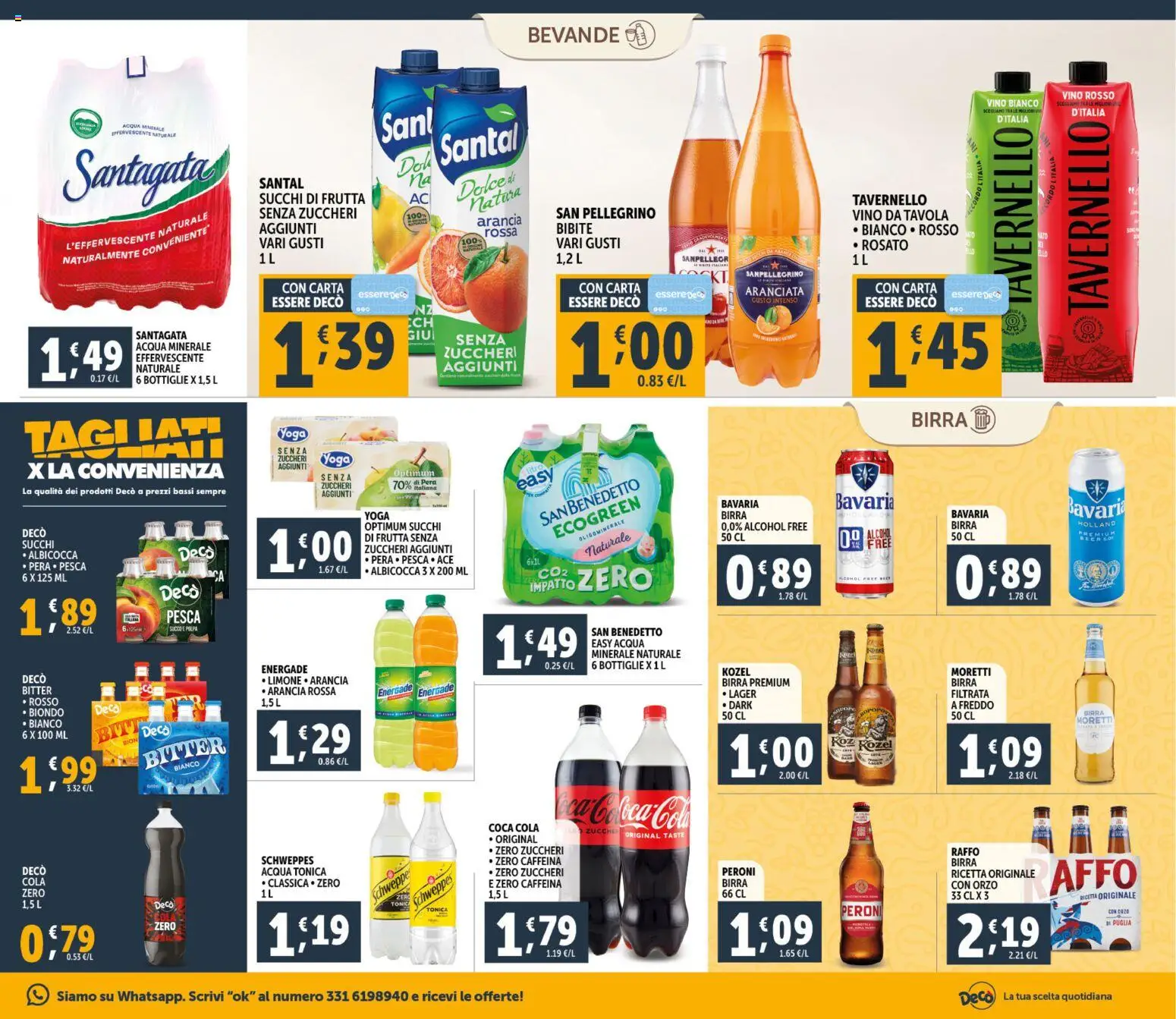 Volantino Decò del 23.02.2026 | Pagina: 15 | Prodotti: Succo, Pera, Bibite, Arancia