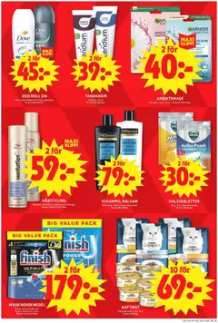 Schampo, Balsam, TRESemmé. 400 ml. Flera olika sorter. - Förhandsvisning av reklamblad från butik ICA Maxi aktuell från 02.03.2026 | Sida: 7