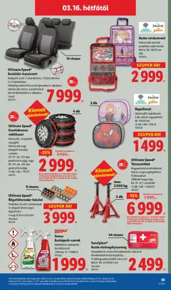 Lidl akciós újság - amely érvényes a következő dátumtól: 12.03.2026 | Oldal: 55