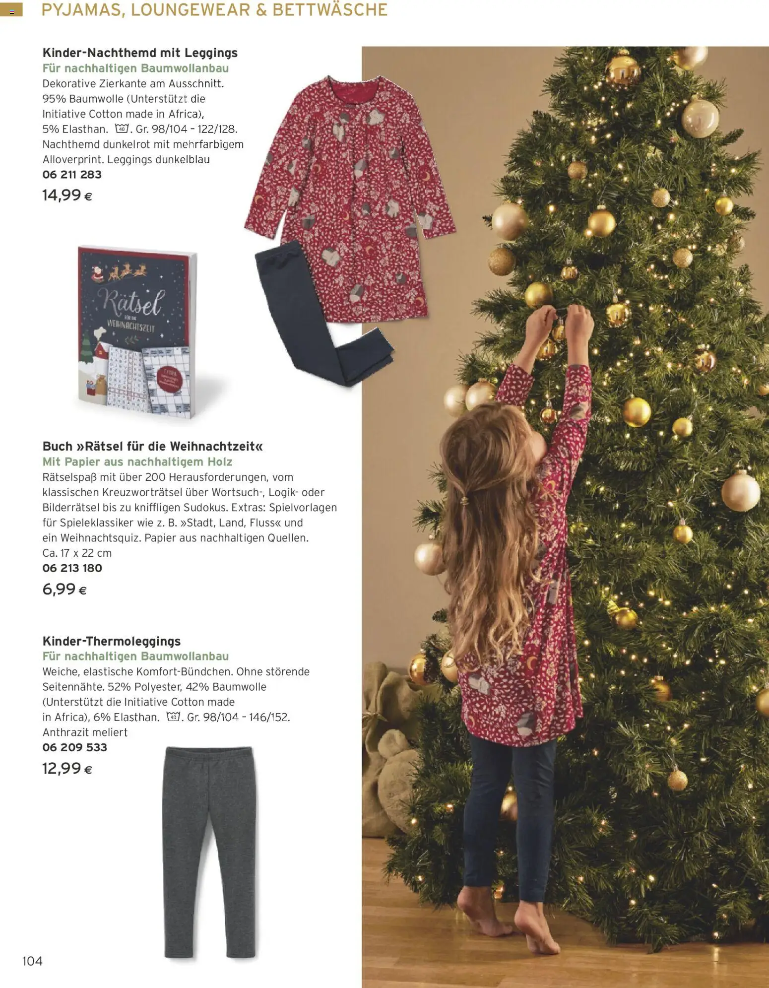 Tchibo Eduscho Tchibo Katalog: Advent 2025 gültig ab 13.11.2025 | Seite: 104 | Produkte: Leggings