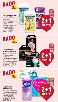 Delhaize folder week 2 - Voorbeeld van een folder van Delhaize, geldig van 08.01.2026 | Pagina: 24 | Producten: Scheerapparaat, Mondspoeling