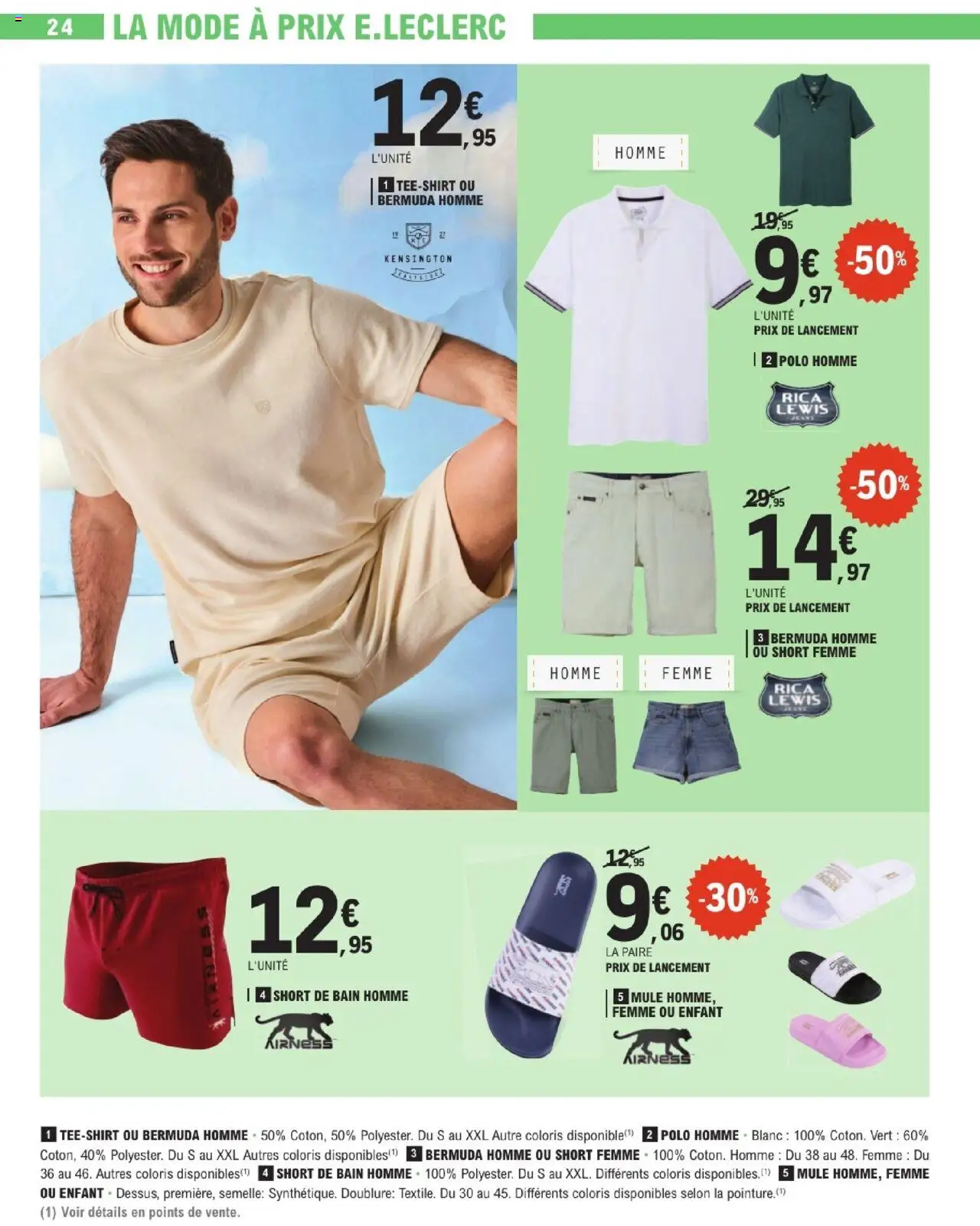  | Page: 24 | Produits: Bermuda, Polo, T-shirt, Shorts