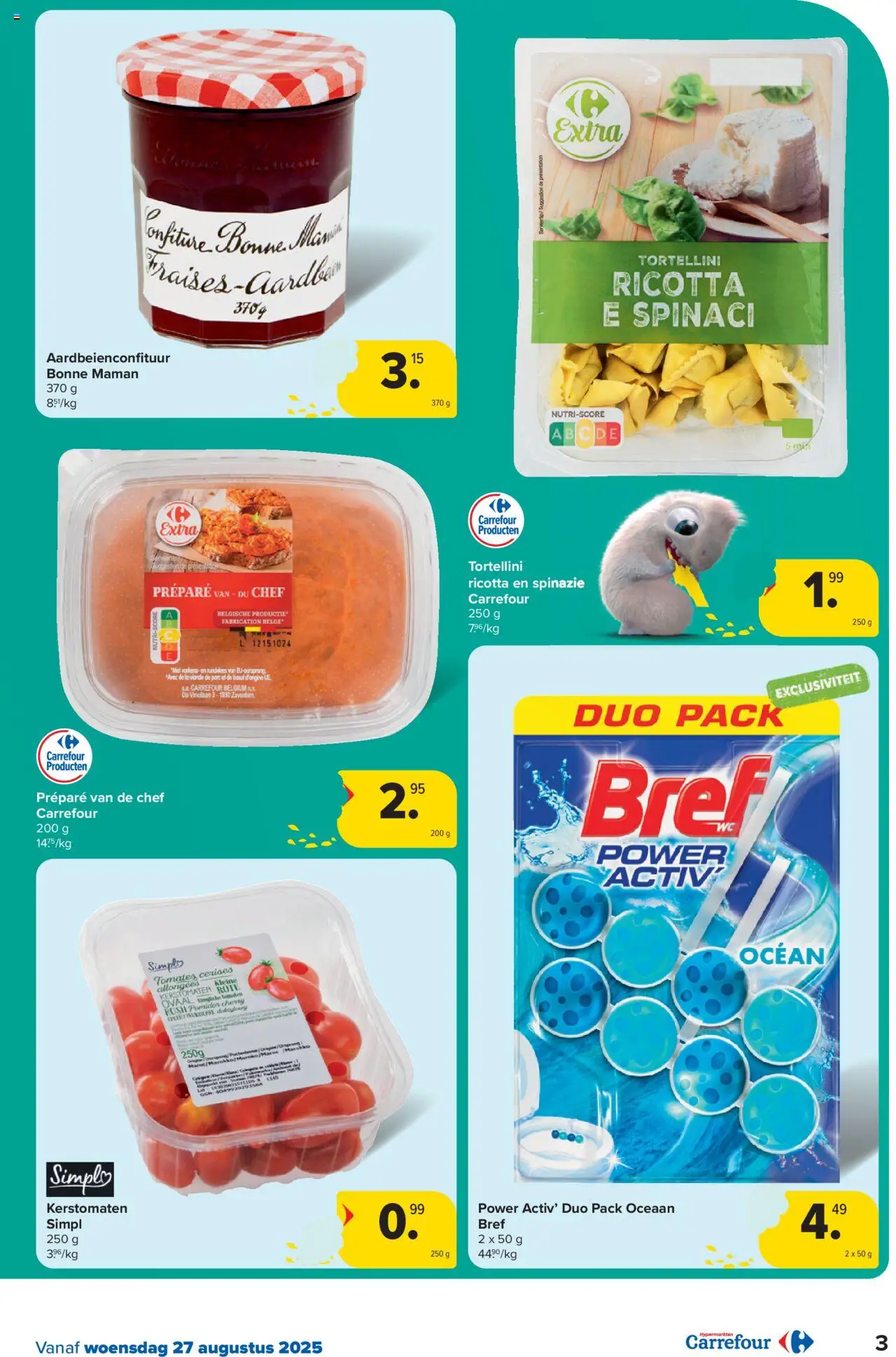  | Pagina: 3 | Producten: Ricotta, La, Spinazie