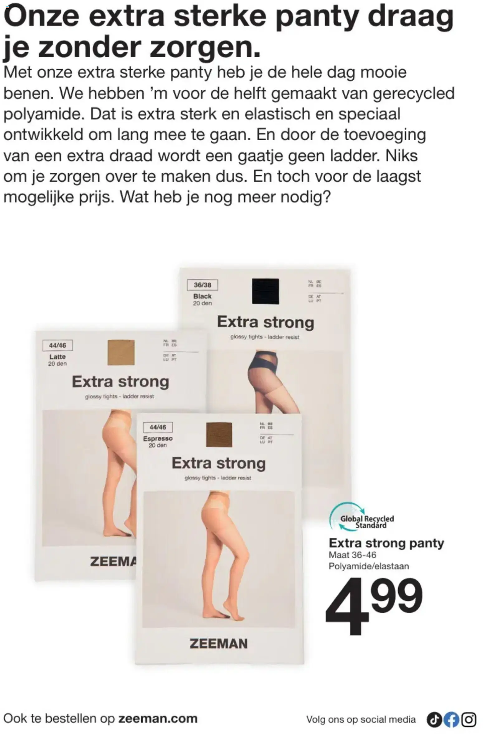{H1} | Pagina: 6 | Producten: Panty, Draad, Ladder