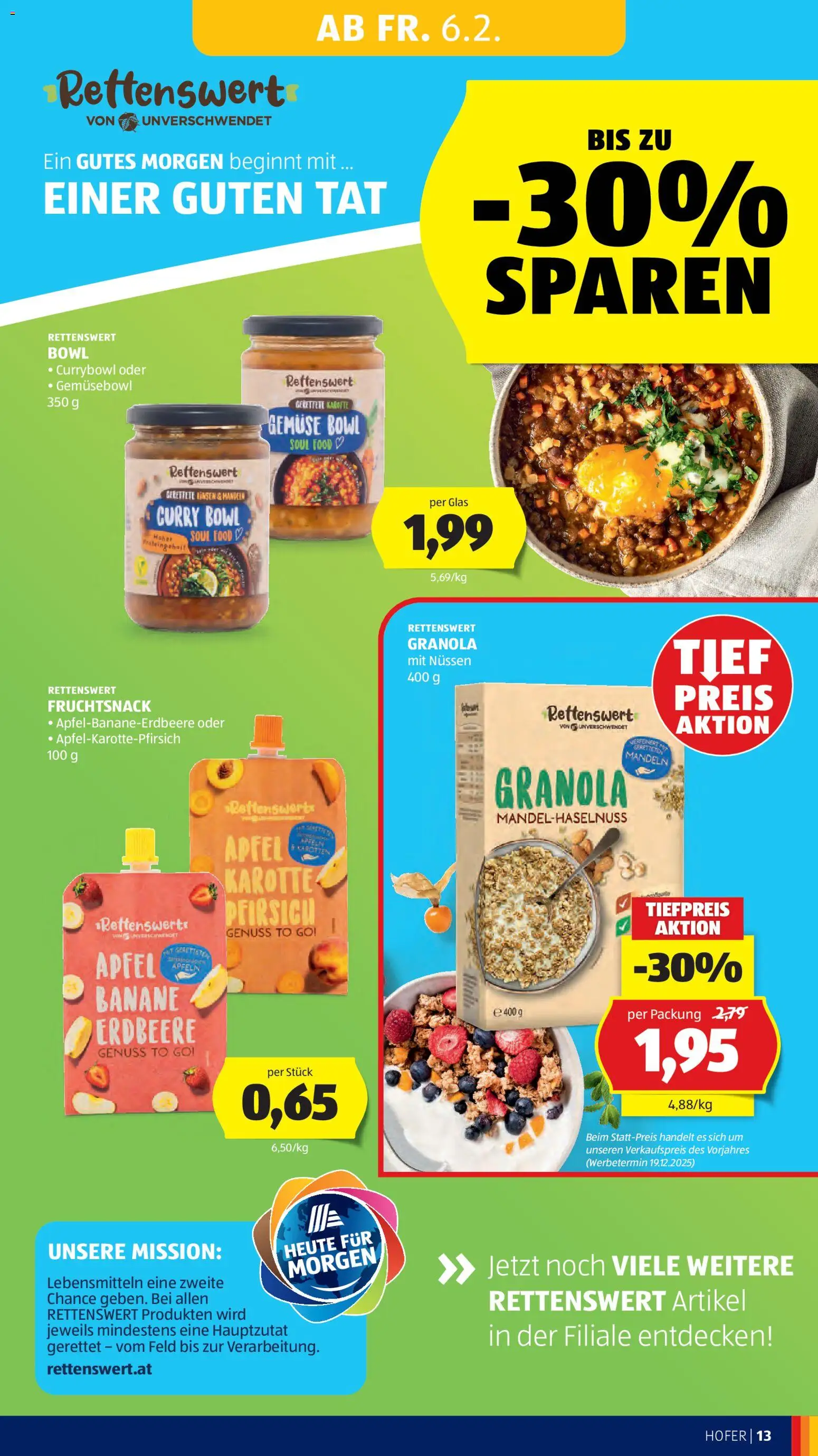 Hofer Flugblatt gültig ab 06.02.2026 | Seite: 15