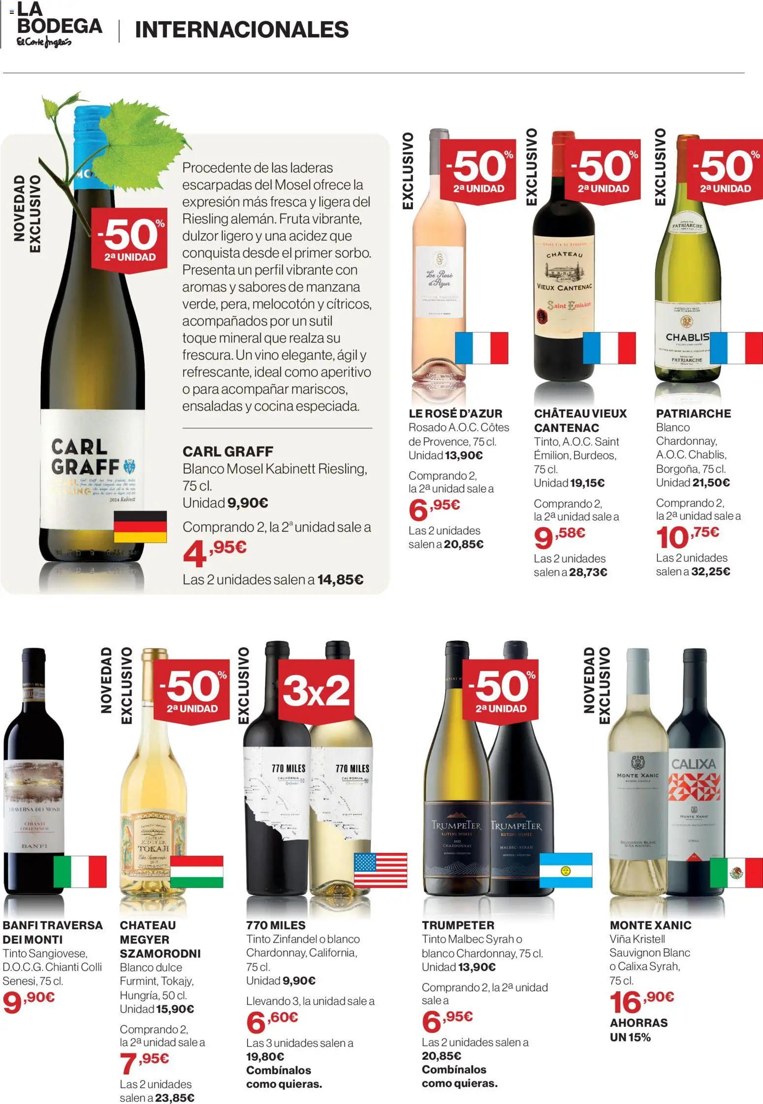 El Corte Inglés ofertas │ válido desde el 23.04.2026 | Página: 14 | Productos: Vino, Manzana, Cocina