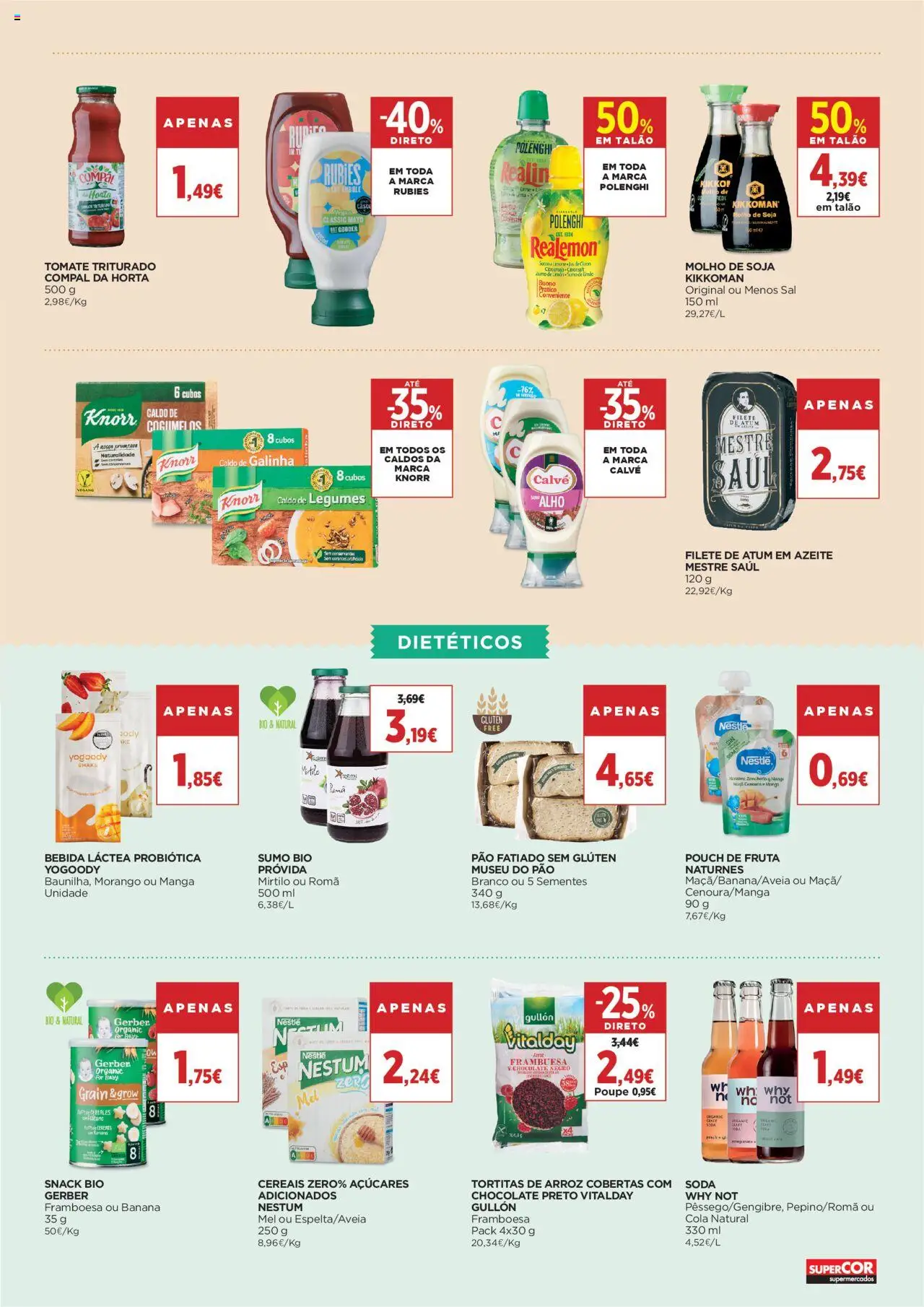 El Corte Ingles folheto │ válido de 08.08.2025 | Página: 9 | Produtos: Knorr, Nestlé, Arroz, Cogumelos