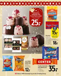Føtex - Tilbudsavis gyldig fra 05.12.2025 | Side: 38 | Produkter: Chokolade, Chips, Flødeboller, Vingummi