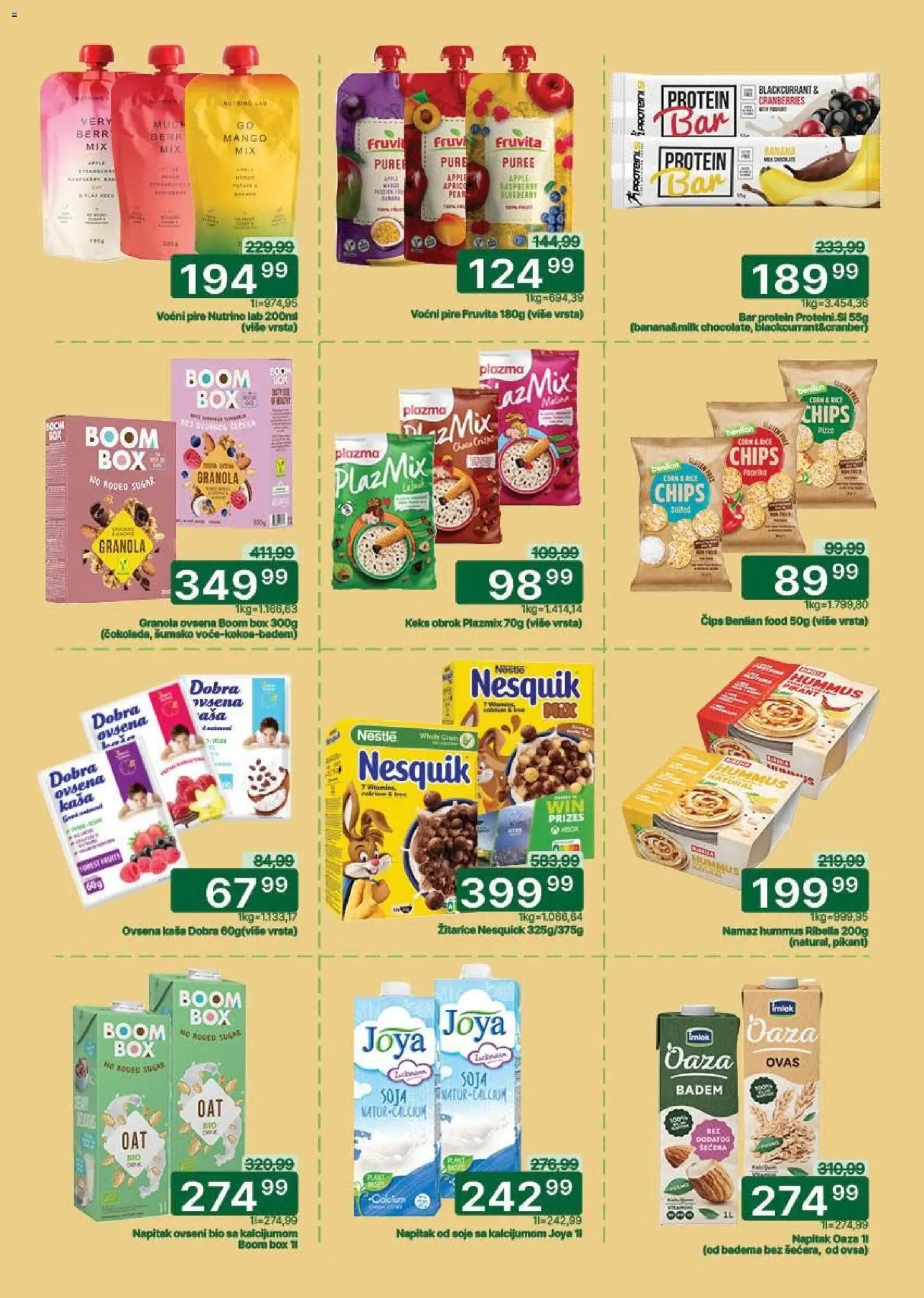 Univerexport katalog - važi od 02.02.2026 | Strana: 15 | Proizvode: Žitarice, Plazma, Granola, Nesquik
