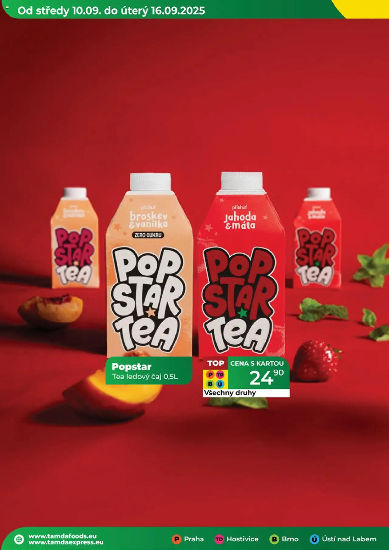 Tamda Foods leták od 10.09.2025 | Strana: 36 | Produkty: Čaj, Ledový čaj