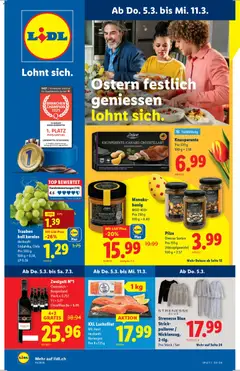 Lidl Aktionen ab 05.03.2026 gültig