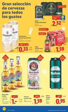 Lidl folleto │ válido desde el 21.07.2025 | Página: 10 | Productos: Cerveza, Παρμεζάνα