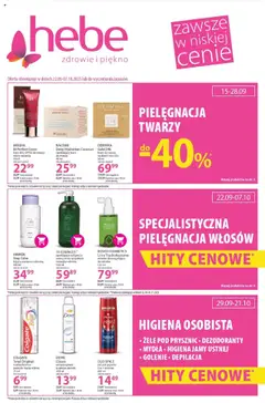 Pogląd oferty "Hebe Gazetka" - ważna od 22.09.2025