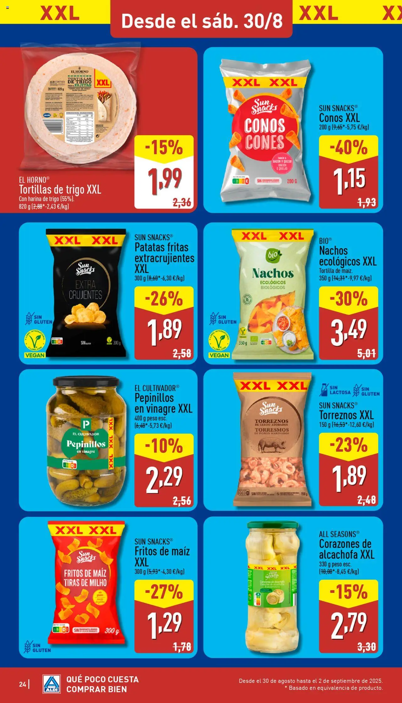 Aldi folleto Península │ válido desde el 25.08.2025 | Página: 24 | Productos: Καλτσάκια μισά, Cerdo, Horno, Δεξαμενή