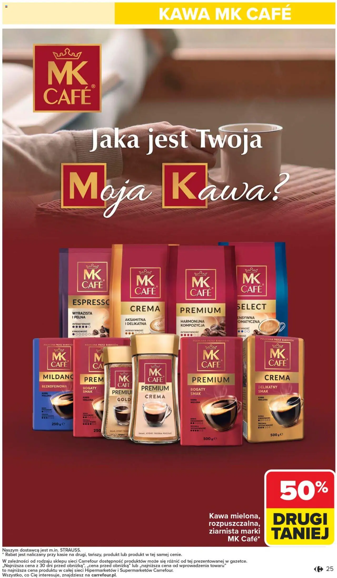 Carrefour Gazetka od 13.10.2025 | Strona: 25 | Produkty: Kawa