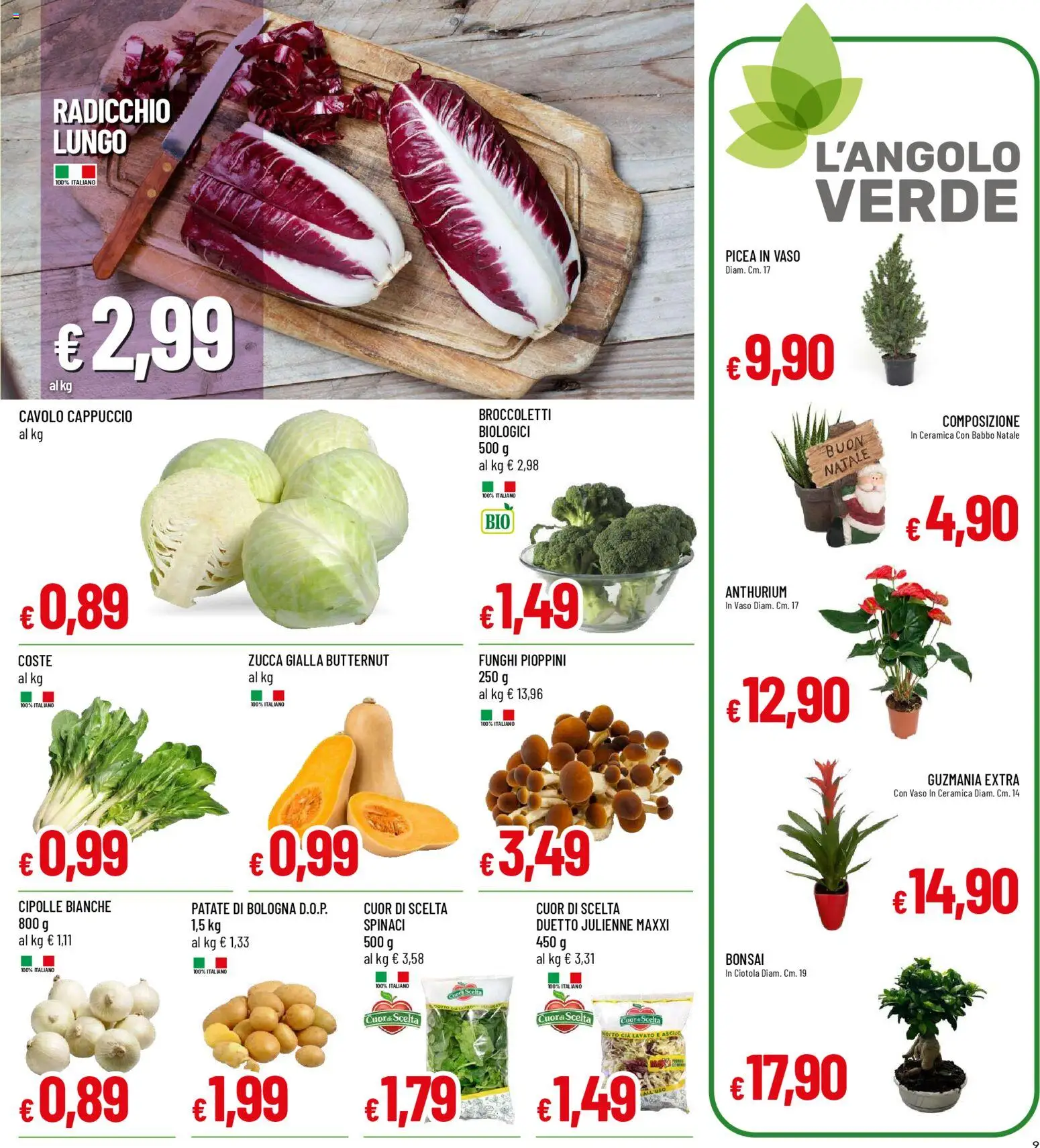 Volantino Galassia del 13.11.2025 | Pagina: 9 | Prodotti: Patate, Funghi, Zucca, Ciotola