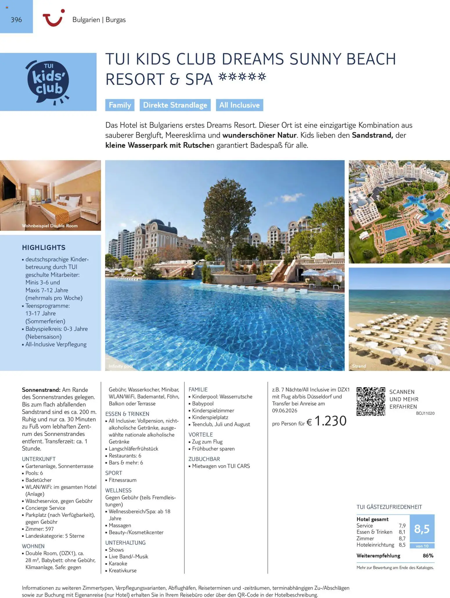 Aida  Südeuropa & Nordafrika 2026/27 – gültig ab 01.01.2026 | Seite: 396 | Produkte: Rum, Babybett