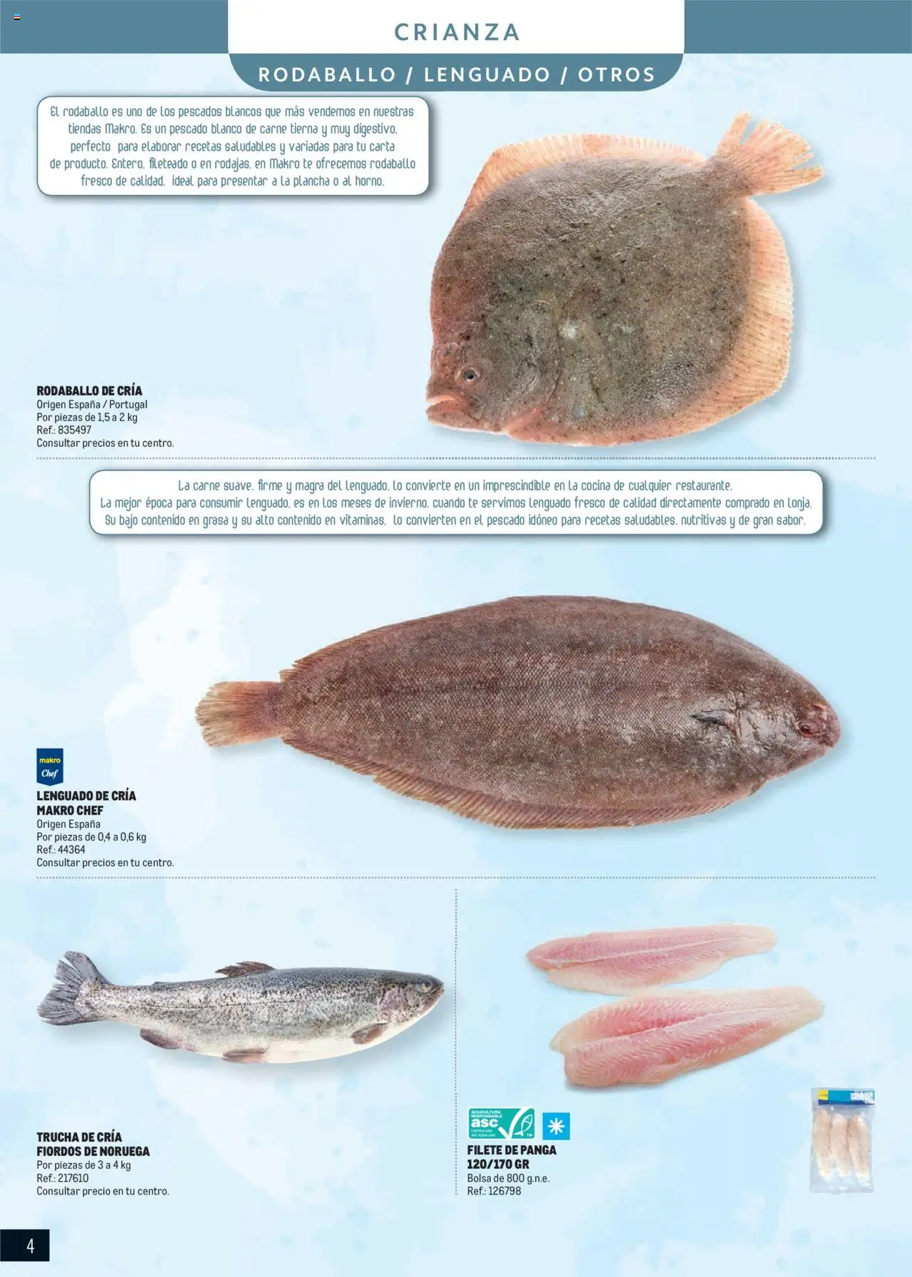 Makro - Especial Pescados Canarias │ válido desde el 11.06.2025 | Página: 4 | Productos: Pescado, Té, Cocina, Filete