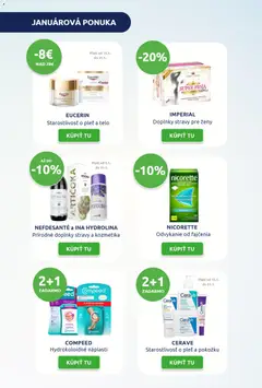 BENU Lekáreň leták platný od 01.01.2026 | Strana: 2 | Produkty: CeraVe, Eucerin