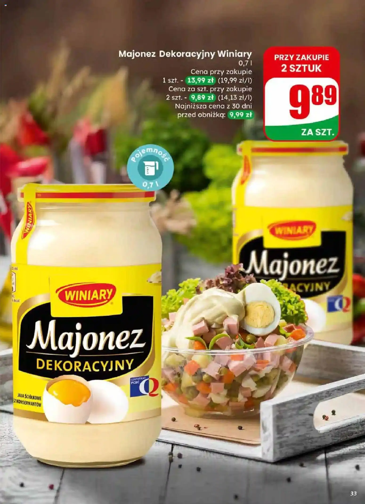 Dino Gazetka od 17.12.2025 | Strona: 33 | Produkty: Majonez winiary, Majonez, Jaja