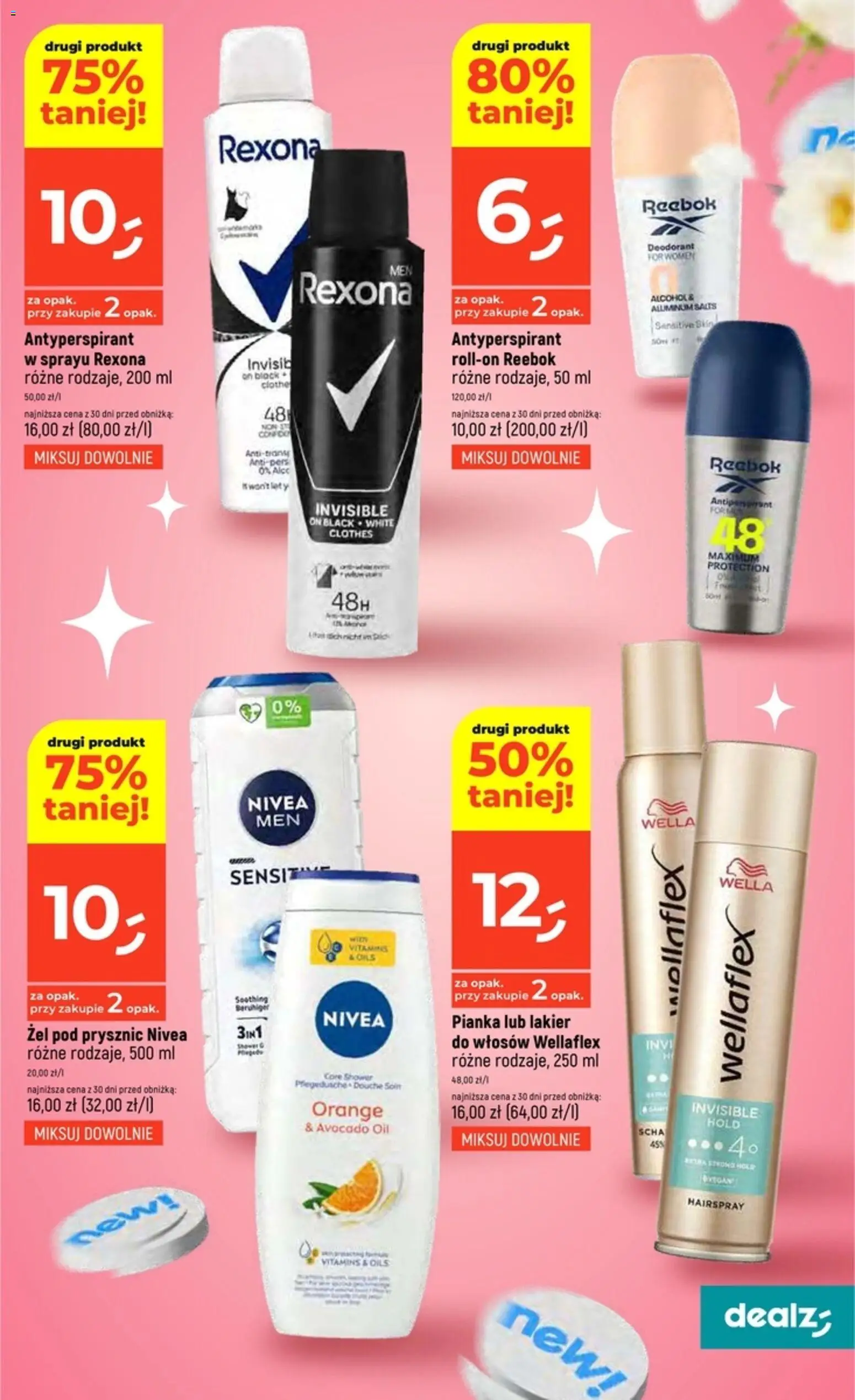 Dealz Gazetka od 20.11.2025 | Strona: 43 | Produkty: Prysznic, Żel pod prysznic, Antyperspirant