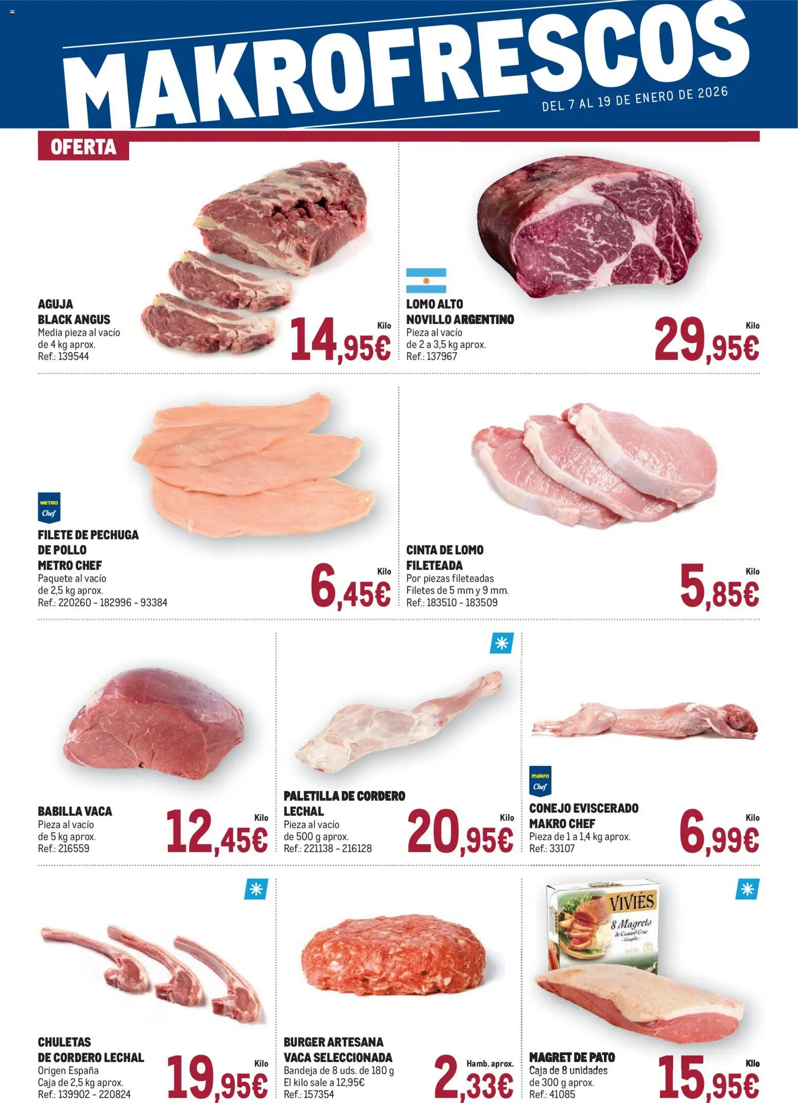 Makro - Fresco Cataluña │ válido desde el 07.01.2026 | Página: 1 | Productos: Φίλτρο καφέ, Filete, Bandeja, Caja
