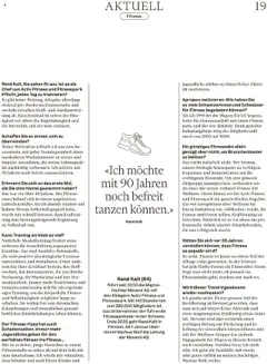 Migros Magazin ab 20.10.2025 gültig | Seite: 19 | Produkte: Sofa, Volleyball, Sehen