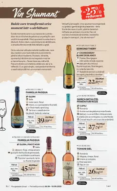 Noul catalog Mega Image – valabil de la 04.09.2025 | Pagină: 6 | Produse: Vin, Smântână, Salată, Fructe De Mare
