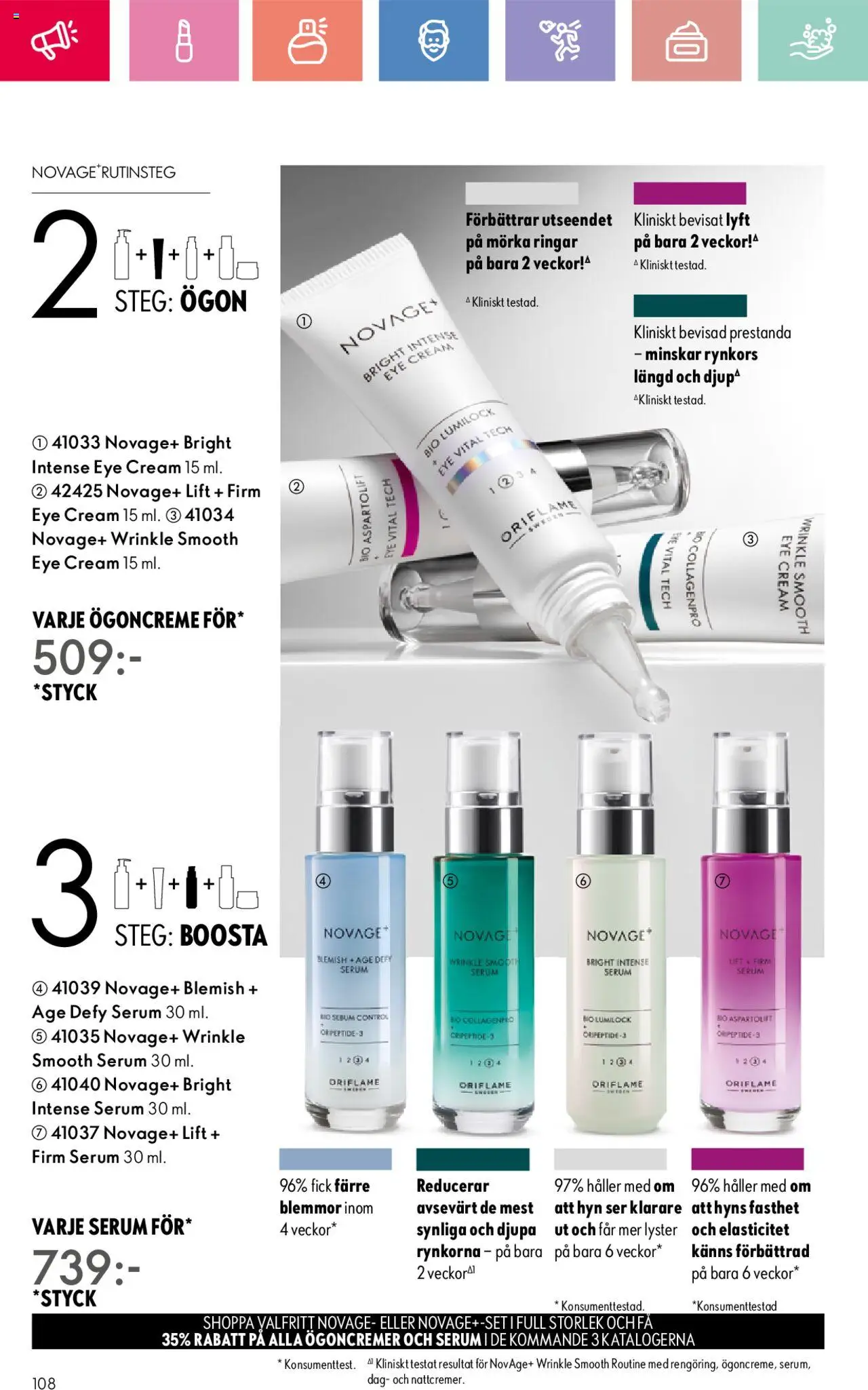 Oriflame reklamblad aktuell från 01.06.2025 | Sida: 108 | Produkter: Serum