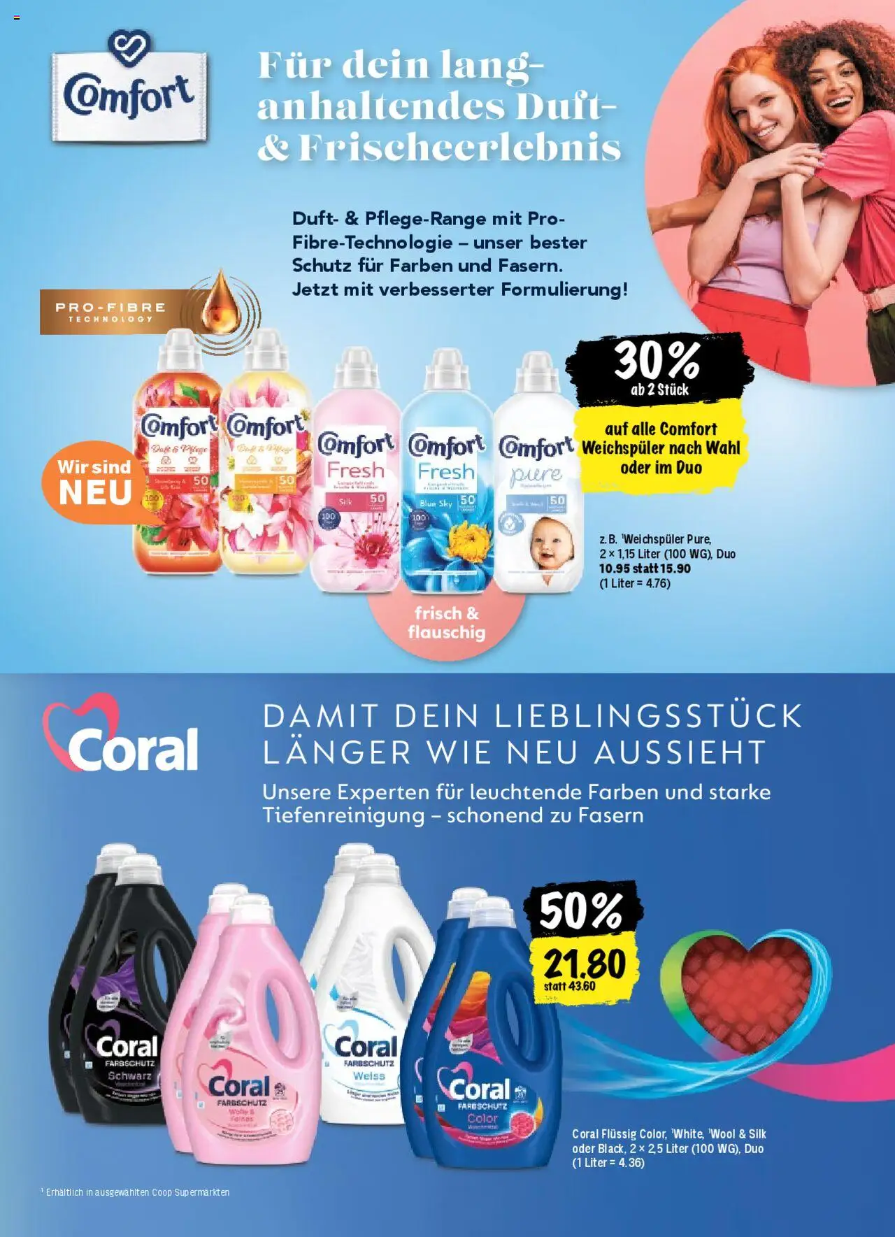 Coop Magazin ab 03.07.2025 | Seite: 86 | Produkte: Duft, Weichspüler
