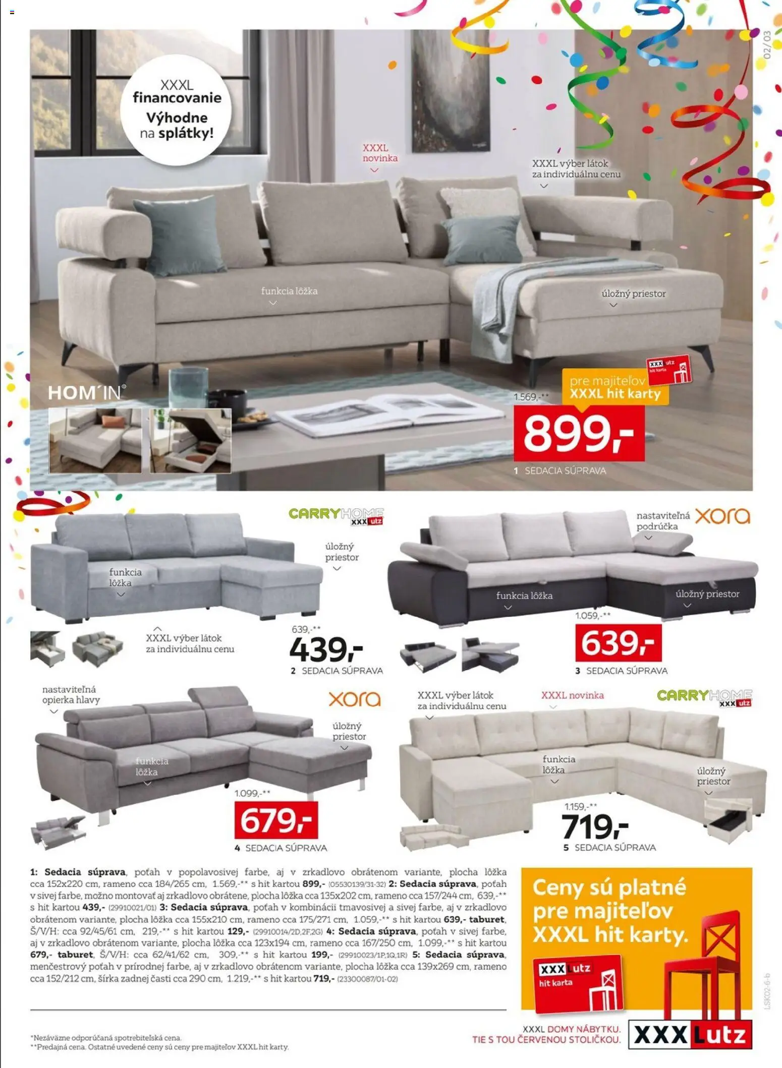 Nové XXXLutz akcie – leták je platný od 09.02.2026 | Strana: 3
