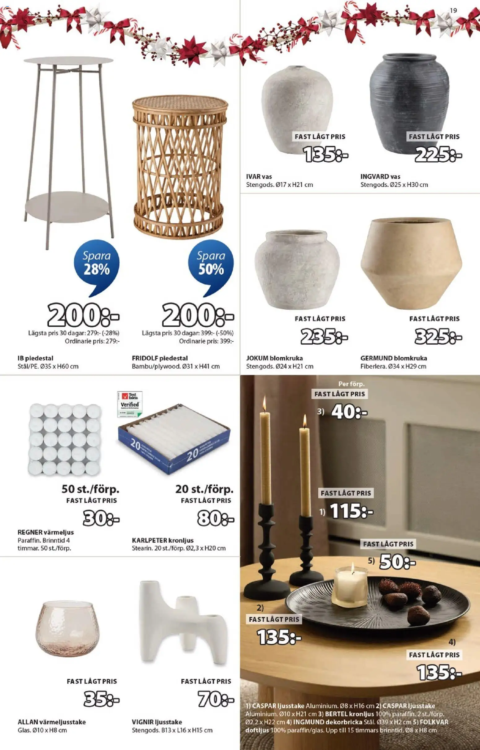 JYSK reklamblad aktuell från 01.12.2025 | Sida: 19