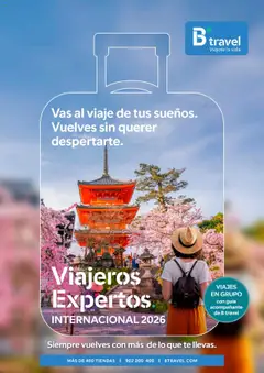 Vista previa B the travel brand Viajeros Expertos Internacional 2026 válido desde el 03.10.2025