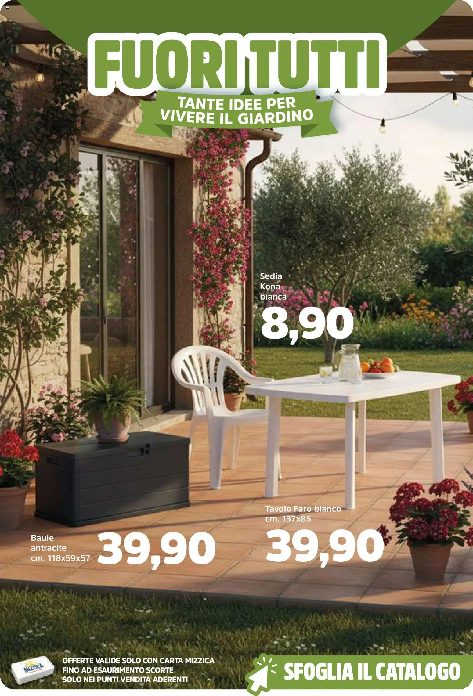 Volantino Famila del 23.04.2026 | Pagina: 56 | Prodotti: Baule, Tavolo, Sedia