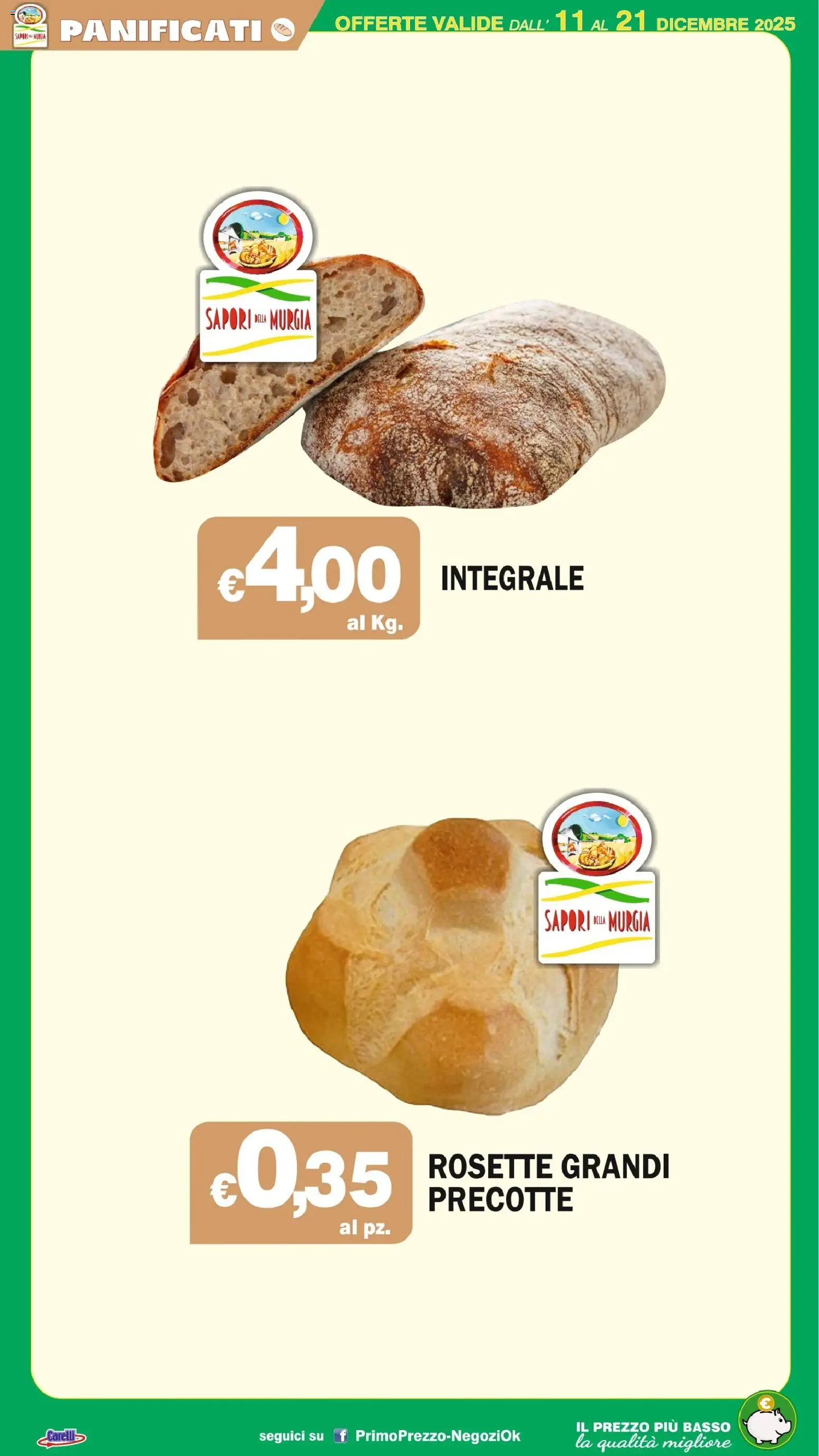 Volantino Primo Prezzo del 11.12.2025 | Pagina: 42