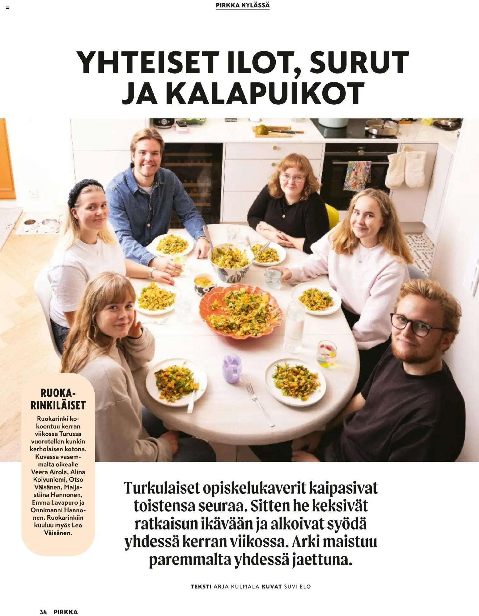 K-Market - Pirkka – voimassa 05.11.2025 alkaen | Sivu: 34 | Tuotteet: Kalapuikot