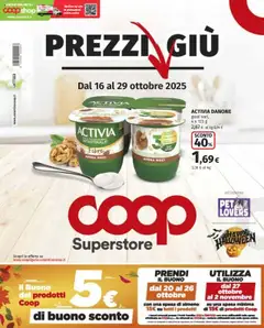 Anteprima del volantino COOP Superstore - Genova catalogo valido a partire dal 16.10.2025