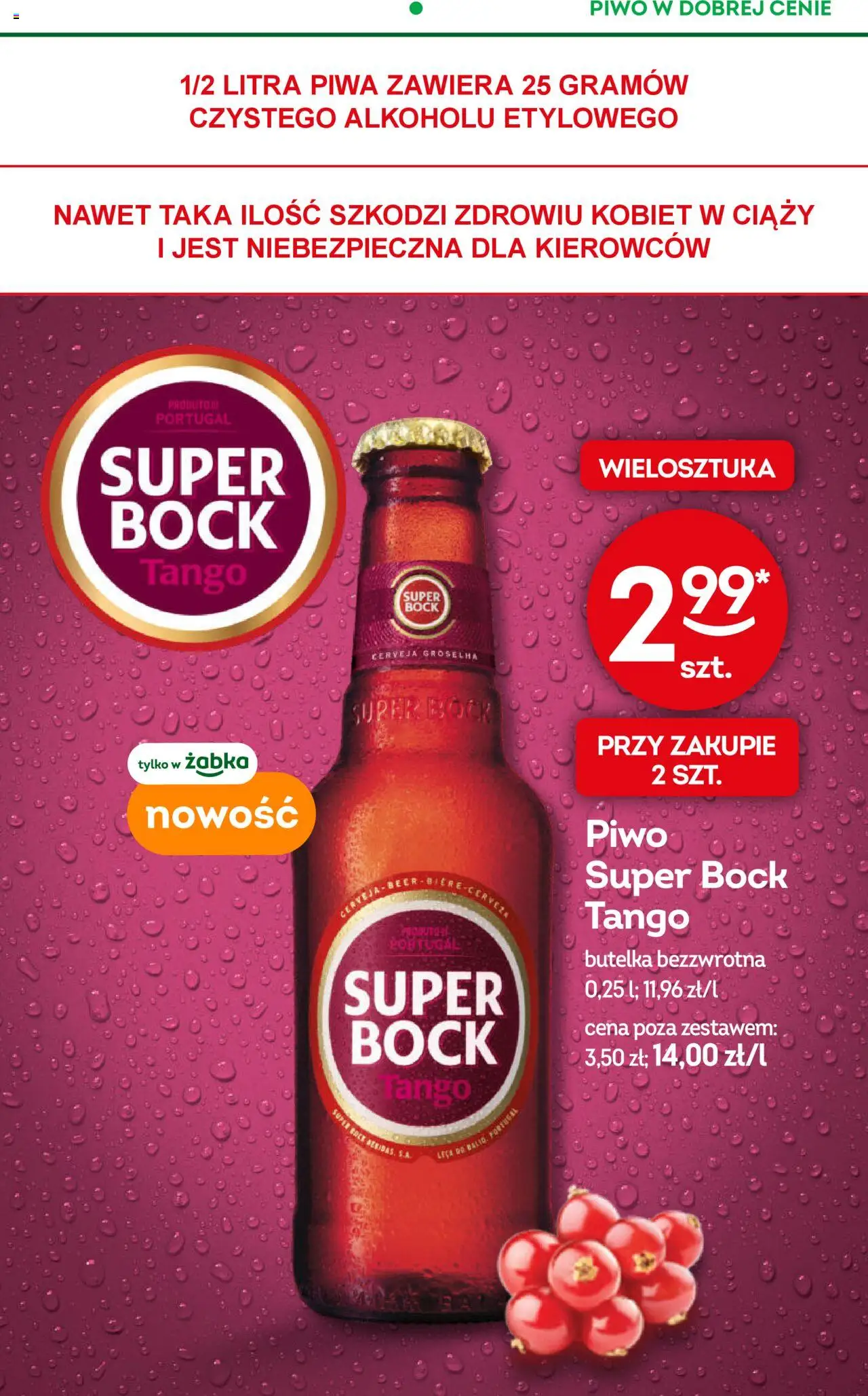 Żabka Gazetka od 08.10.2025 | Strona: 37 | Produkty: Piwo