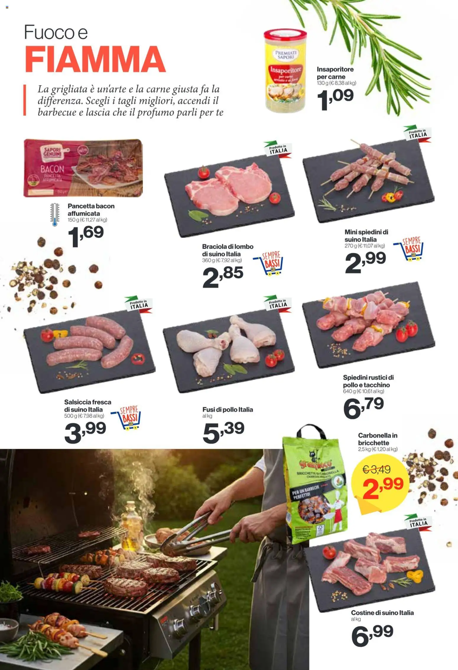 Volantino IN's del 22.04.2026 | Pagina: 8 | Prodotti: Tè, Barbecue, Salsiccia, Spiedini