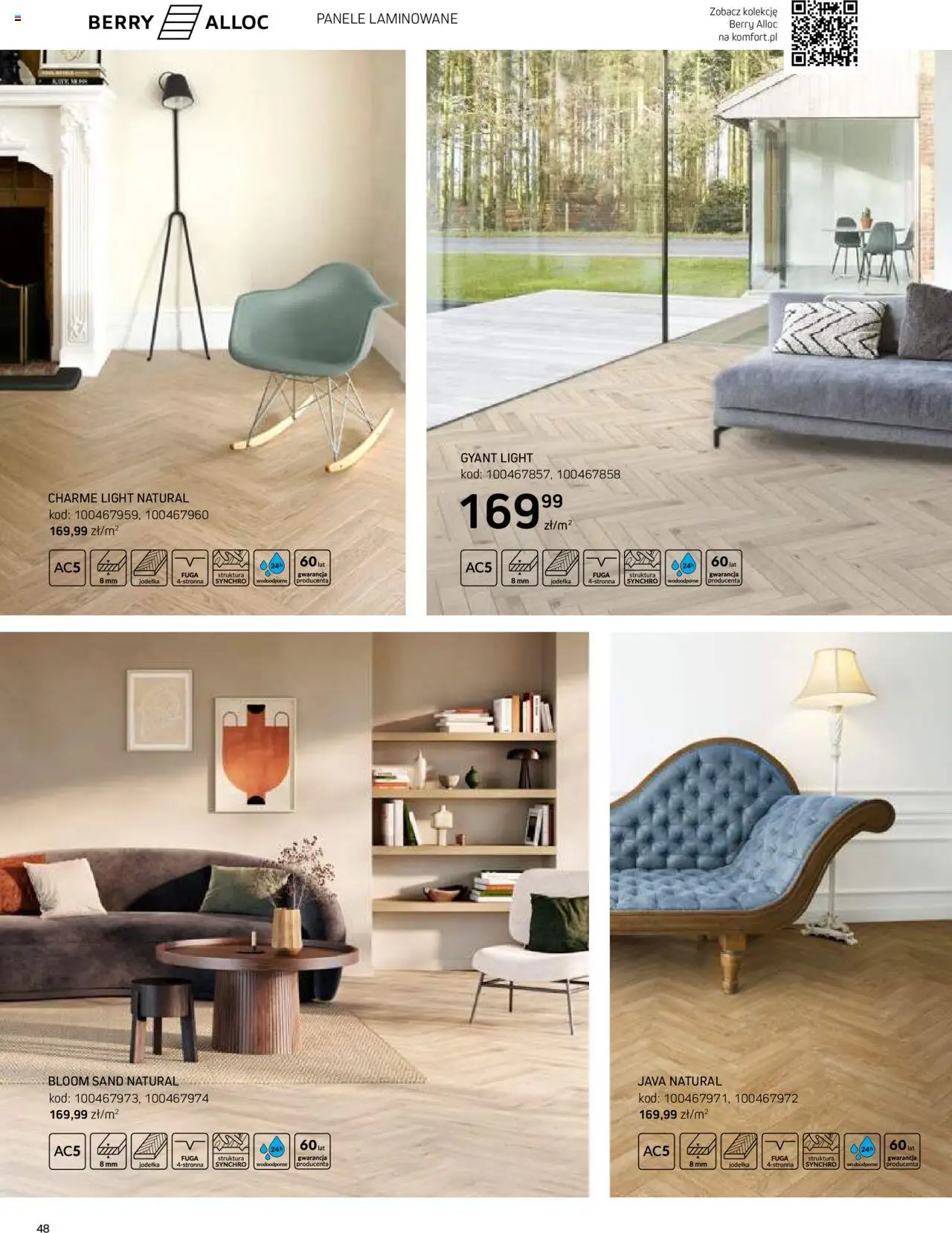 Komfort Gazetka - Katalog Podłogi I Drzwi od 26.06.2024 | Strona: 48