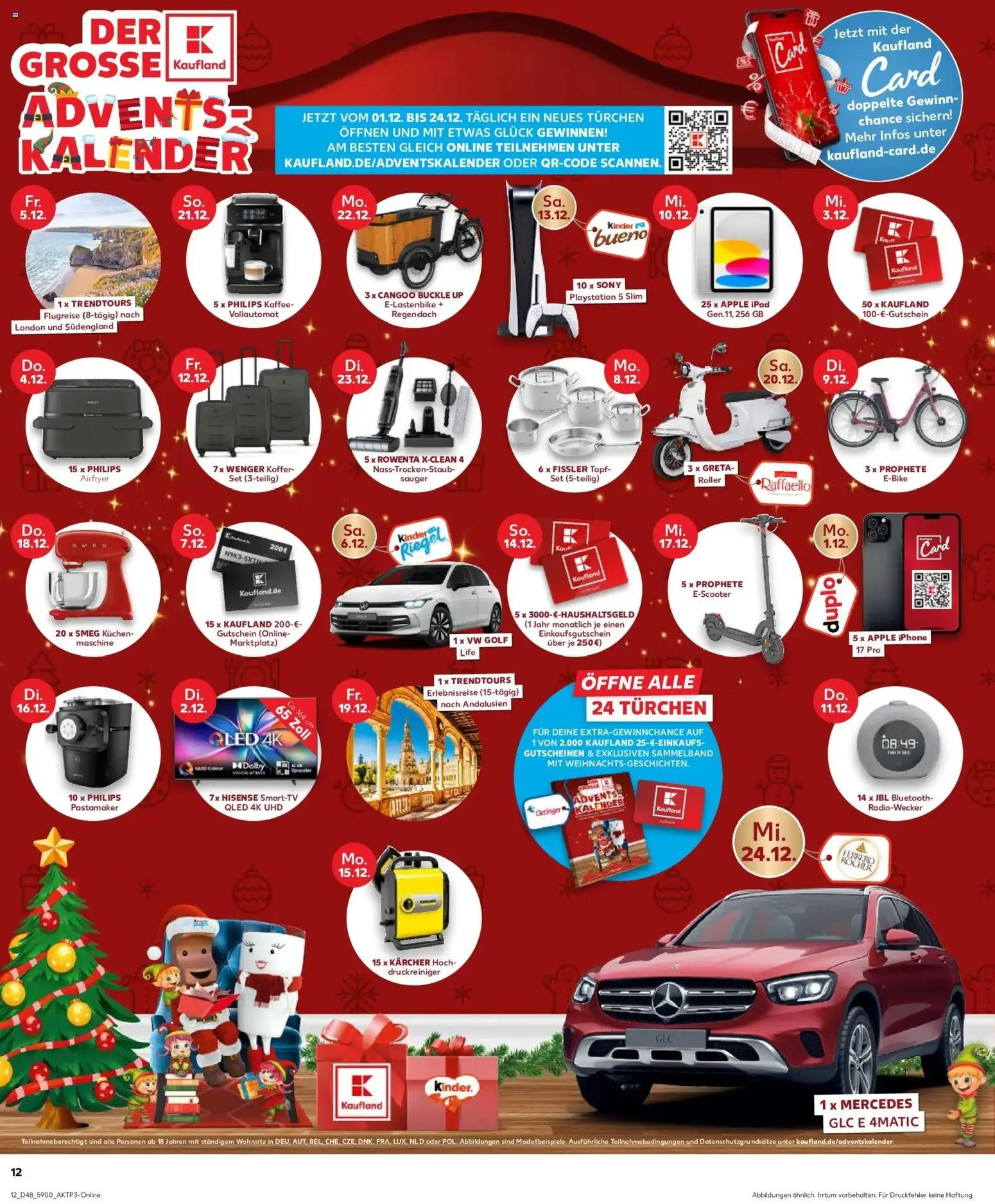 Kaufland prospekt Oranienburg	 – gültig ab 30.11.2025 | Seite: 12 | Produkte: Sony, Koffer, Kuchen, Smartphone