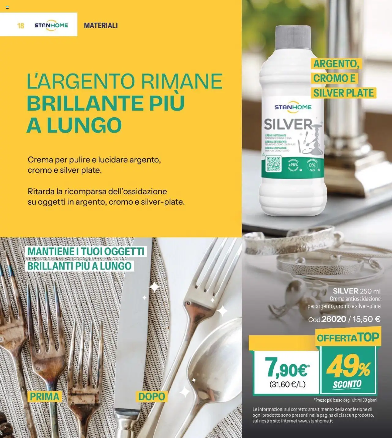 Volantino Stanhome del 30.09.2025 | Pagina: 20 | Prodotti: Crema, Detergente