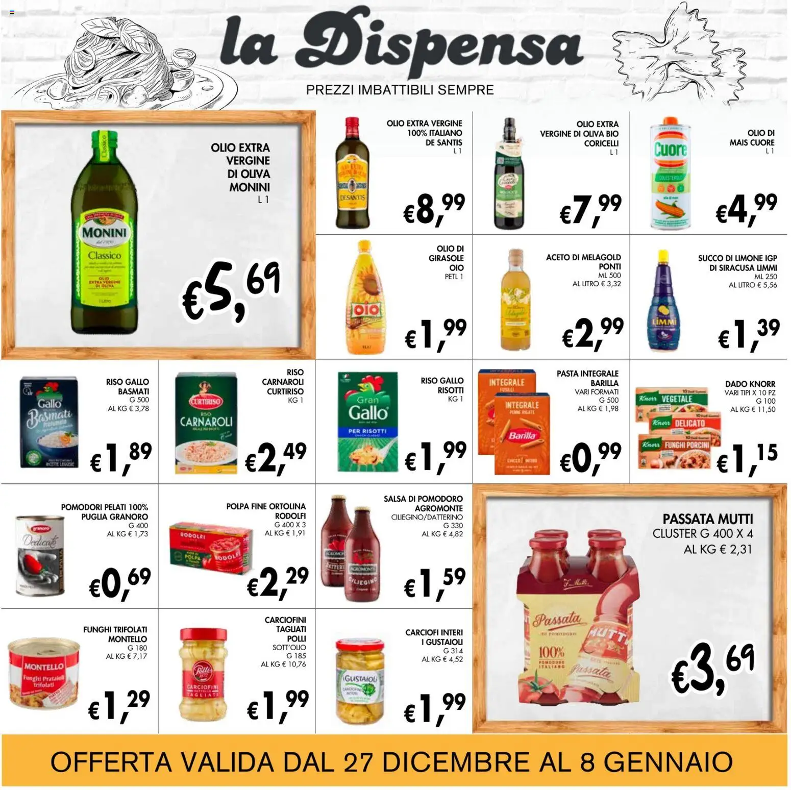 Volantino Coal del 27.12.2025 | Pagina: 13 | Prodotti: Limone, Aceto, Olio extra vergine, Mais