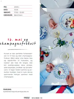 Forhåndsvisning av Jacobs Kurskatalogen  gyldig fra 25.03.2026 | Side: 30 | Produkter: Jordbær, Cykelkorg