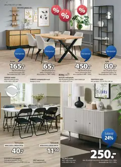 JYSK-mainoslehti voimassa 25.12.2025 alkaen | Sivu: 2 | Tuotteet: Kangas, Hylly, Tuoli, Senkki