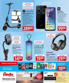 Famila Prospekt 	 - gültig ab dem 28.07.2025 | Seite: 18 | Produkte: Mikrofon, Batterie, Smartphone, Radio