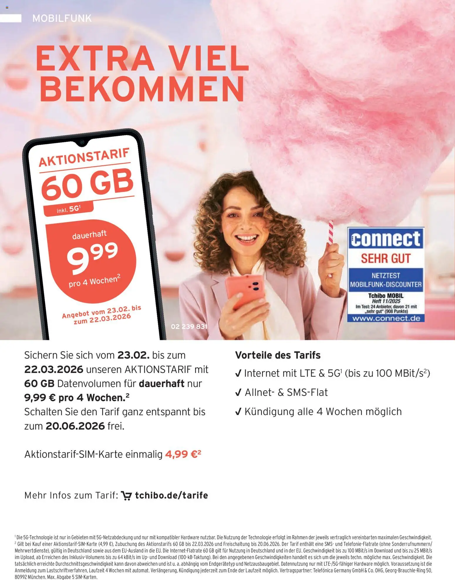 Angebote Tchibo | 01.03.2026 | Wie erhält man einen begrenzten Rabatt? | Deutschland