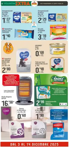Anteprima del volantino Volantino DOK	 valido a partire dal 03.12.2025 | Pagina: 26 | Prodotti: Paté, Biscotti, Orata, Stufa