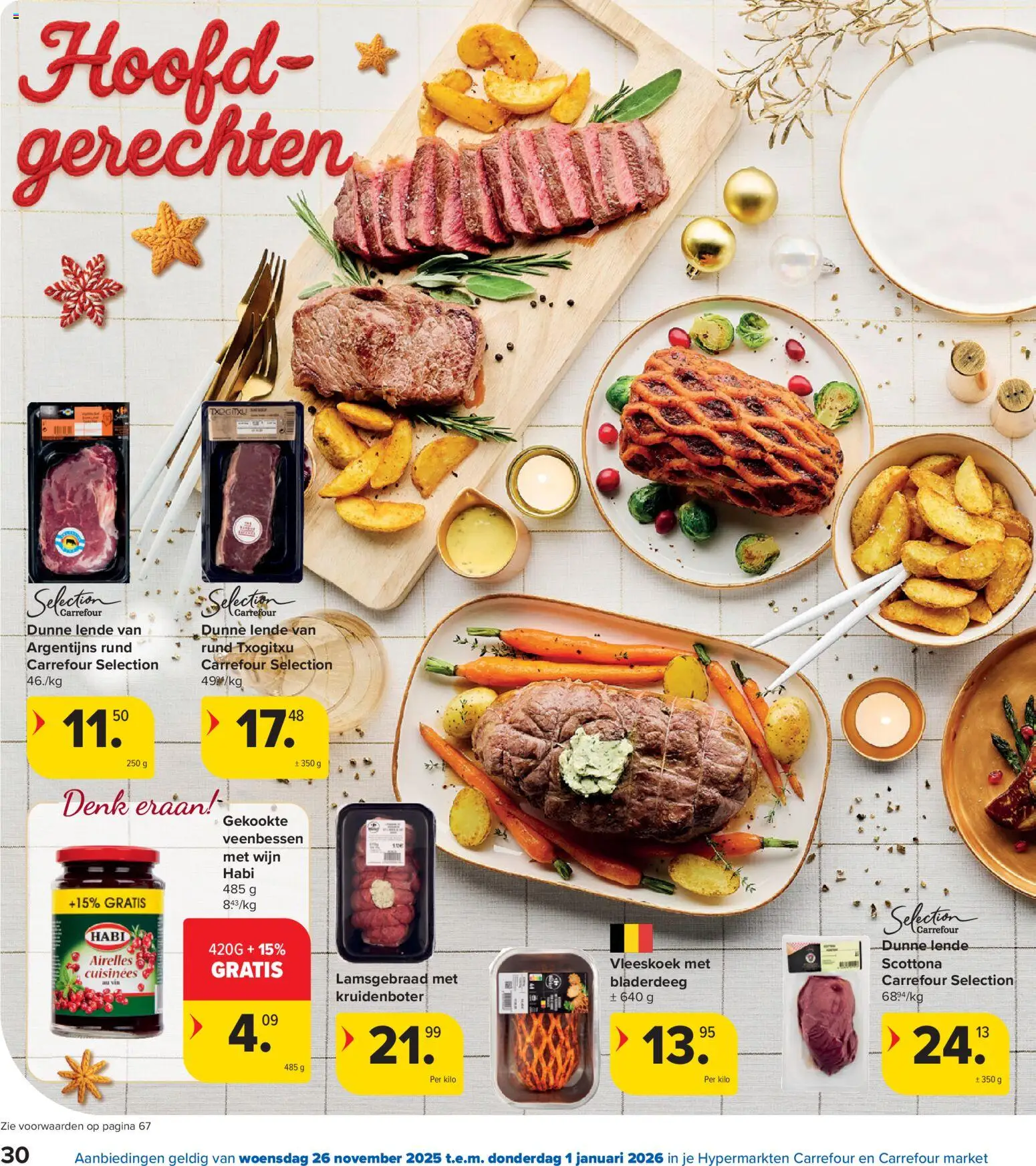 {H1} | Pagina: 30 | Producten: Wijn, Szeletelt bacon